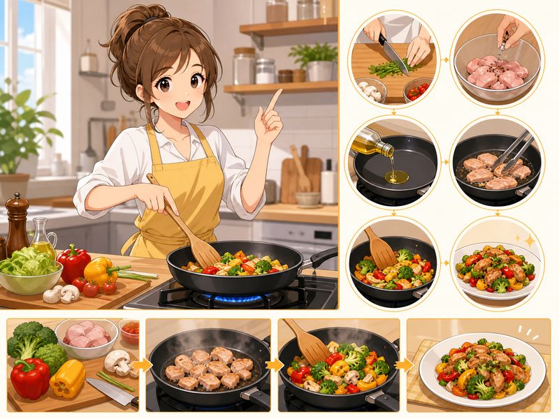 ai去衣生活动漫-【ai去衣生活动漫】家常菜动漫教程·轻松学烹饪